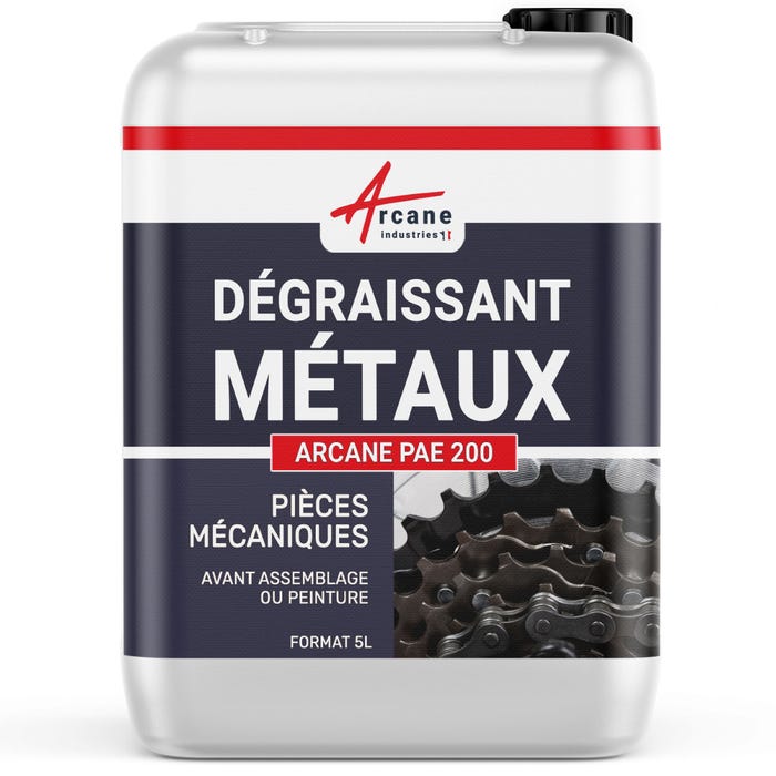 NETTOYANT DÉGRAISSANT TOUS METAUX - 5 LARCANE INDUSTRIES