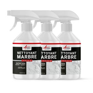 NETTOYANT RÉNOVATEUR MARBRE - 1.5 L (3 x 0.5 L) - - ARCANE INDUSTRIES