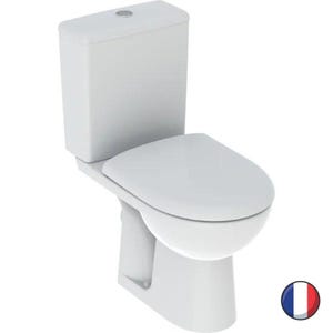 Pack WC au sol sans bride Renova - Geberit - Blanc - 78.5x37cm
