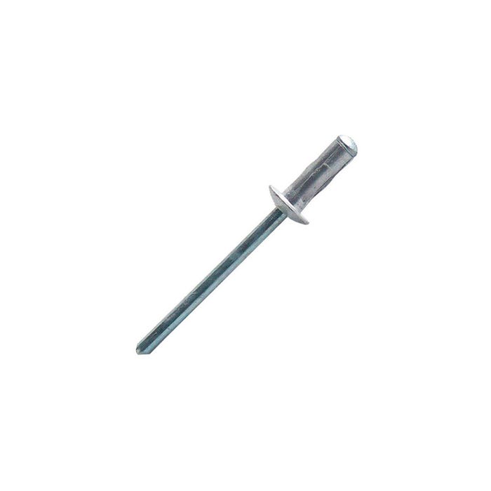 500 rivets aveugles multi-serrage alu/acier gris clair TP, D. 4.8 x 15 mm - UD4815-BC-R7035 - Scell-it