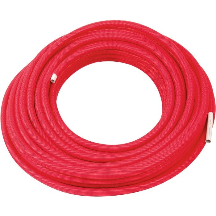 Tube multicouche gainé rouge - Multiskin4 - Comap - Ø16 - L.100 m