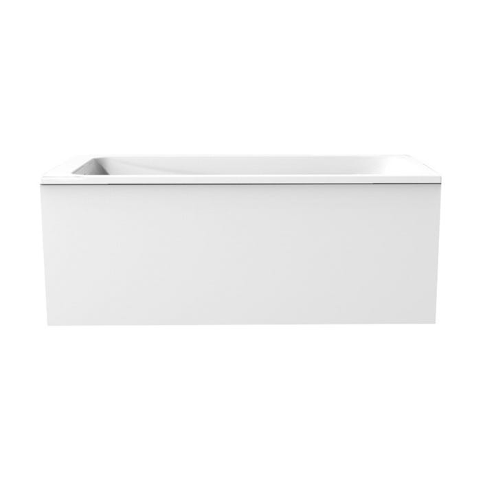 JACOB DELAFON Tablier frontal blanc mat pour baignoire rectangulaire 180 x 60 cm installation niche
