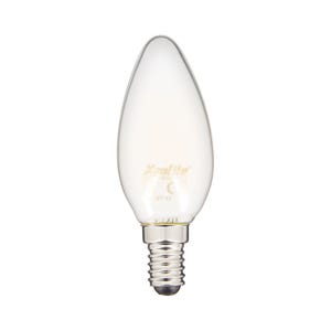 Xanlite - Ampoule LED Filament B35, culot E14, 6,5W cons. (60W eq.), 4000K Blanc Neutre - RFV806FOCW