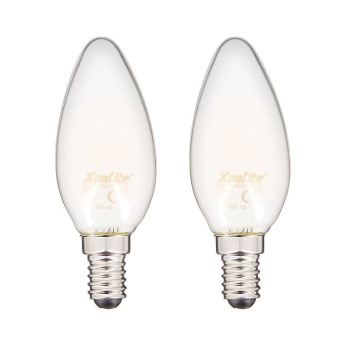 Xanlite - Ampoule LED Filament culot E14 806lm blanc neutre - PACK2RFV806FOCW