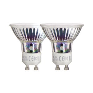 Xanlite - Lot de 2 ampoules SMD LED, culot GU10, 520 Lumens, équivalence 75W, 4000 Kelvins, Blanc neutre - PACK2VG75SCW