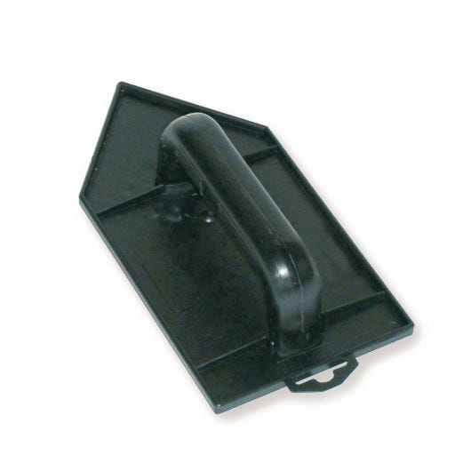 MONDELIN - Taloche noire plastique pointue, poignée plastique - 14 x 27 cm