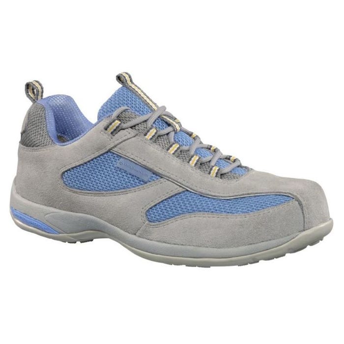 Chaussures de sécurité femme ANTIBES S1 SRC bleu/gris P35 - DELTA PLUS - ANTIBS1GB35