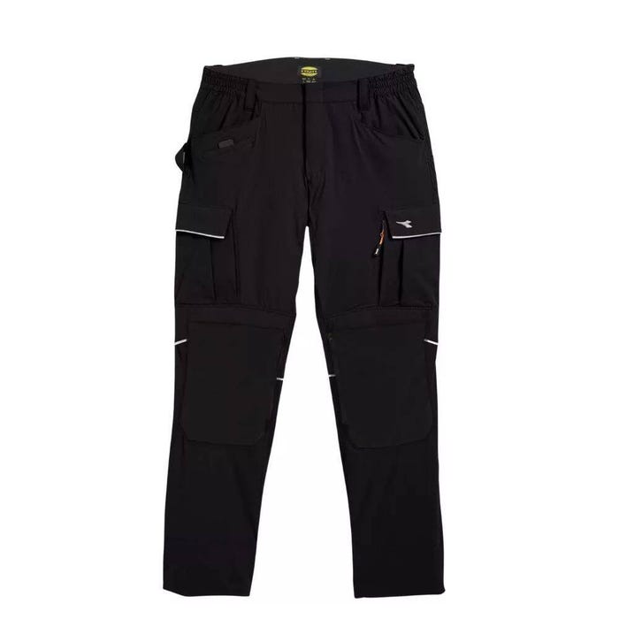 Pantalon de travail avec poches genouillères TECH PERFORMANCE Diadora Noir 3XL