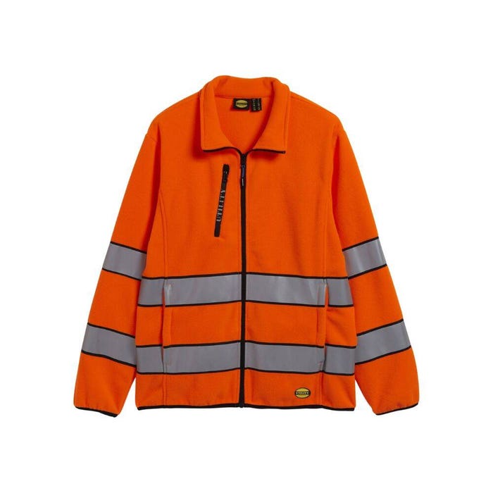 Sweat-shirt de travail haute visibilité PILE Diadora 20471:2013 3 Orange Fluo XL