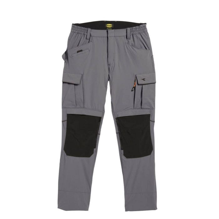 Pantalon de travail avec poches genouillères TECH PERFORMANCE Diadora Gris XL