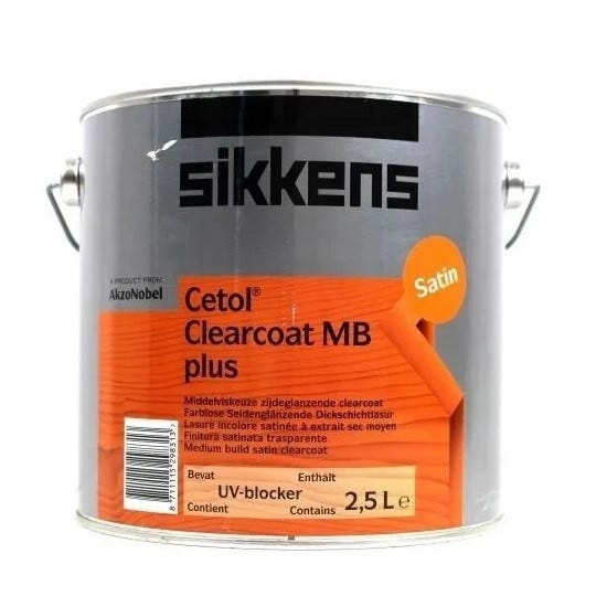 CETOL CLEARCOAT MB+ UV INCOLORE 2,5L - SIKKENS