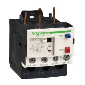 relais de protection thermique - pour contacteur tesys xxxxx - 0.40 à 0.63a - schneider electric lrd04