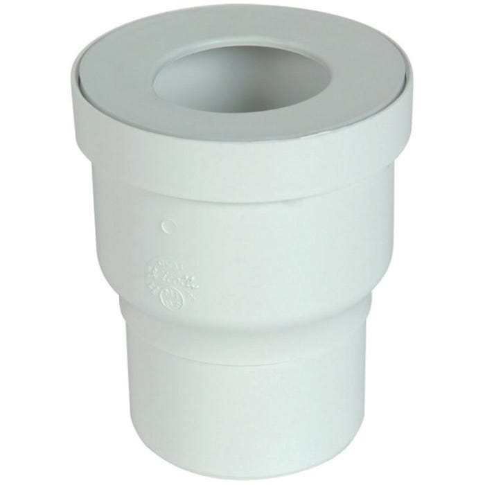 pipe droite pour wc - diamètre 100 mm - nicoll 1qw33