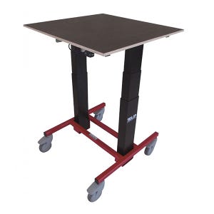 Table mobile et ergonomique - Dimensions plateau de 620 x 650mm - 300759