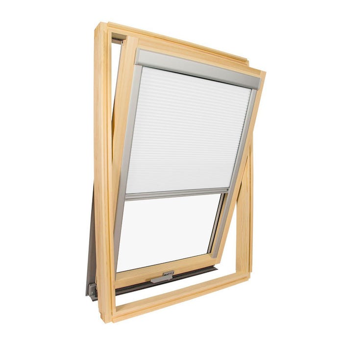 Store isolant compatible fenêtre de toit Velux ® 10 ou 608 ou S08 Blanc
