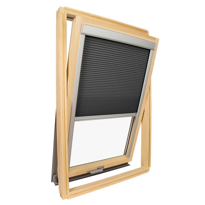 Store isolant compatible fenêtre de toit Velux ® 7 ou 804 ou U04 Gris