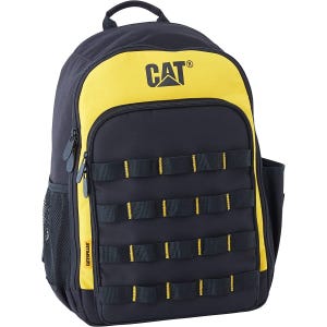 Sac à dos 21L Caterpillar Polyvalent Toile polyester 3 poches ext + 19 poches int
