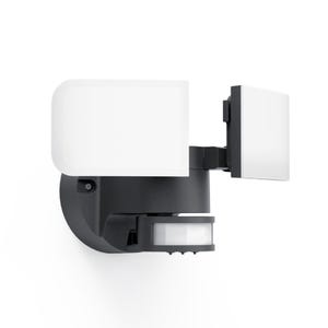 Xanlite - Projecteur 2 têtes noir à détecteur de mouvements orientable et désactivable, 2800 Lumens, Blanc froid - PR2T2800D