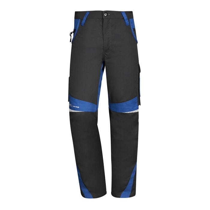 Puma - Pantalon de travail avec zones réfléchissantes - Gris / Bleu - 56