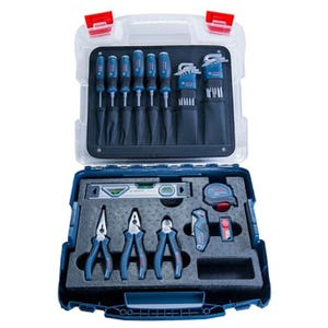 Set d'outils à main 40 pièces L-CASE - BOSCH - 1600A016BW