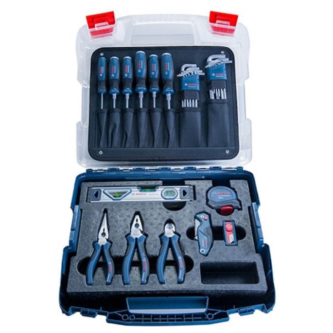 Set d'outils à main 40 pièces L-CASE - BOSCH - 1600A016BW