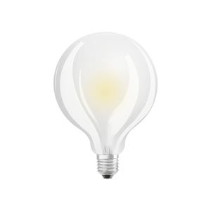 ampoule à led - osram parathom filament - e27 - 11w - 2700k - 1521 lm - globe100 - dépolie - osram 590618