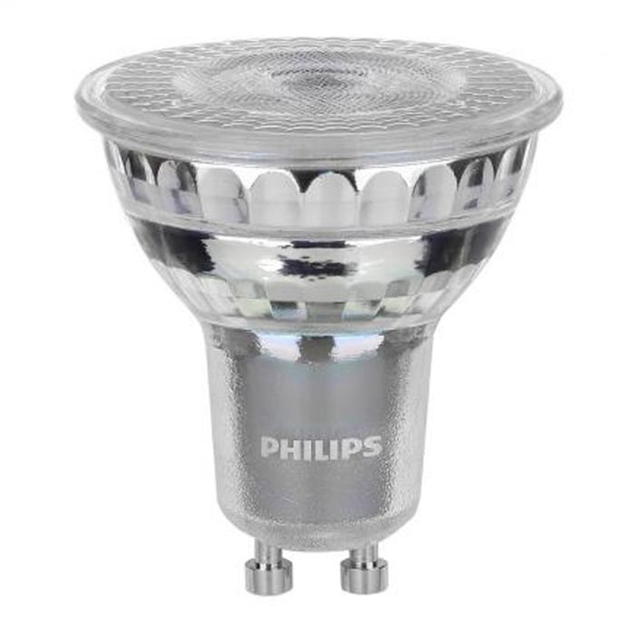 ampoule à led - philips master ledspot - gu10 - 6.2w - 4000k - 36d - dimmable - philips 705237