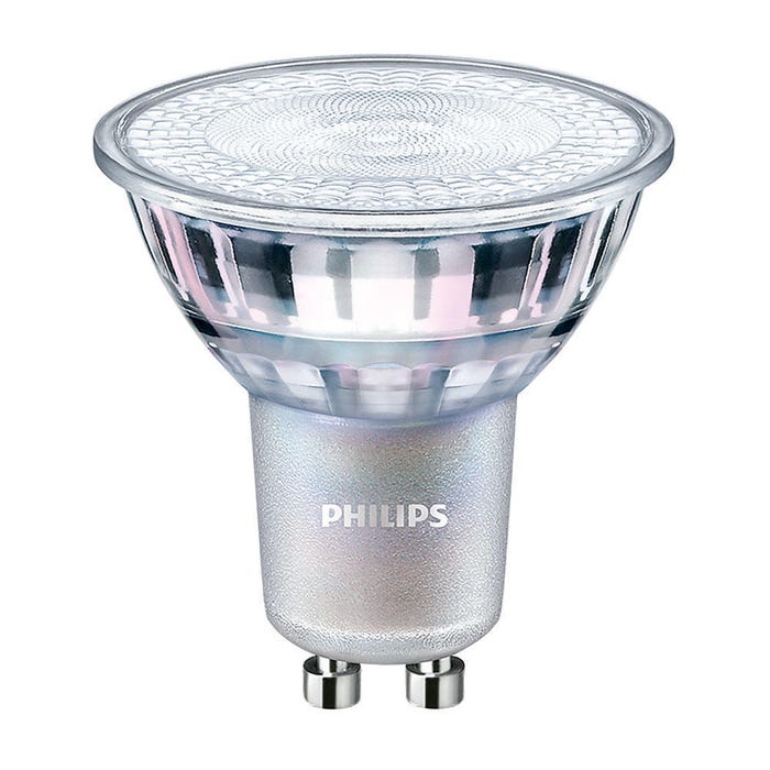 ampoule à led - philips master led spot value d - 4.9w - culot gu10 - 4000k - 36d - philips 707890