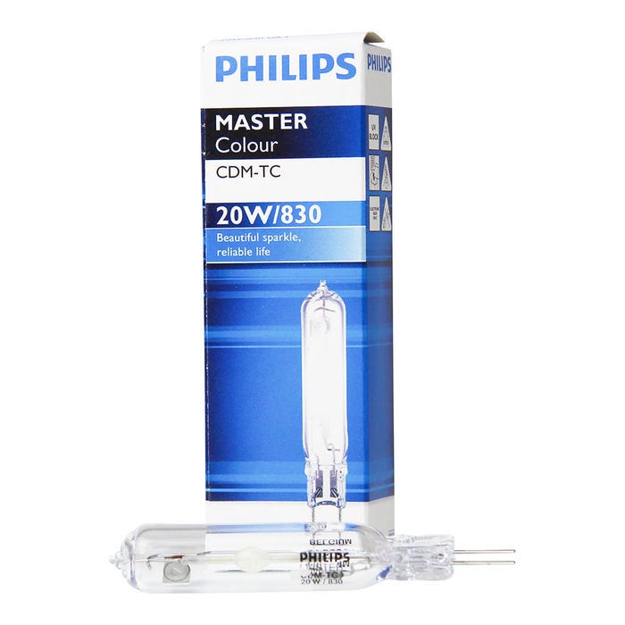Philips MASTERColour G8.5 CDM-TC 20W - 830 Blanc Chaud