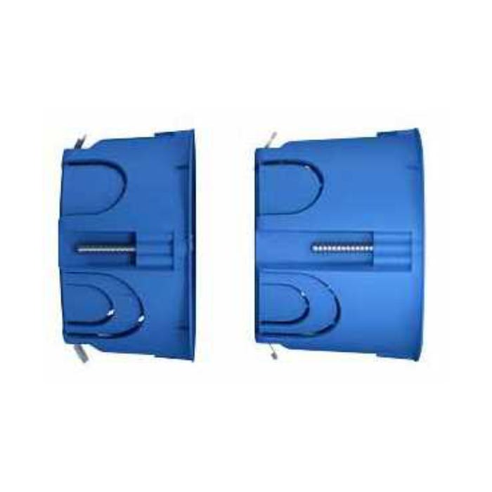 boite cloison sèche - schneider multifix - 1 poste - profondeur 50 mm - diamètre 67 mm