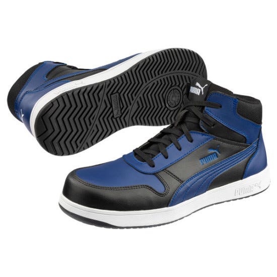 Chaussures de sécurité FRONTCOURT MID S3PL ESD FO HRO SR - bleu/noir 42