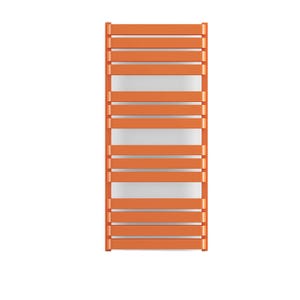 Sèche-serviette électrique orange de 1110mm de haut/500mm de large - 800 Watt - WAR1110/500TE12003