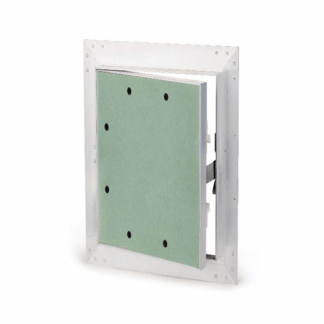 Trappe de visite en aluminium et plaque de plâtre - Hydrofuge BA13 200 x 200