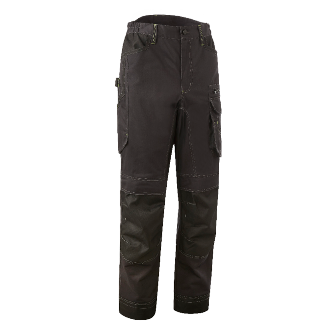 BARVA pantalon de travail Gris Anthracite - Coton/Polyester XS - 34/36