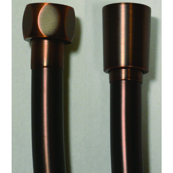 Flexible lisse antitorsion F / F 1/2“ 1,5 m Auburn