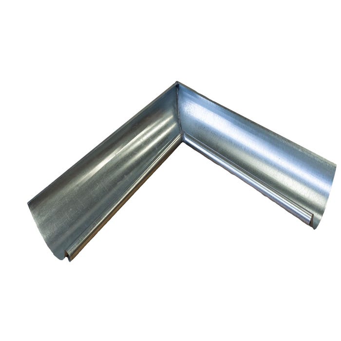 Angle intérieur acier galvanisé - Dév.25 cm – Gris