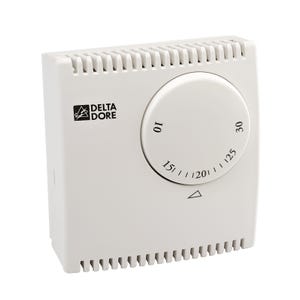 Thermostat d'ambiance filaire - Tybox 10 pour chauffage et clim