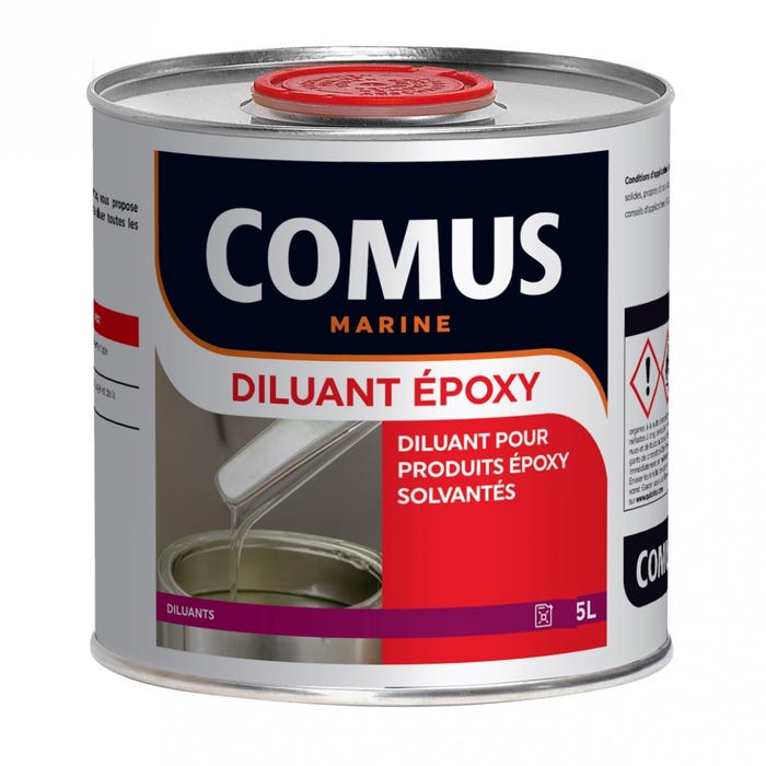 DILUANT EPOXY 5L - Diluant pour produits époxy solvantés - COMUS