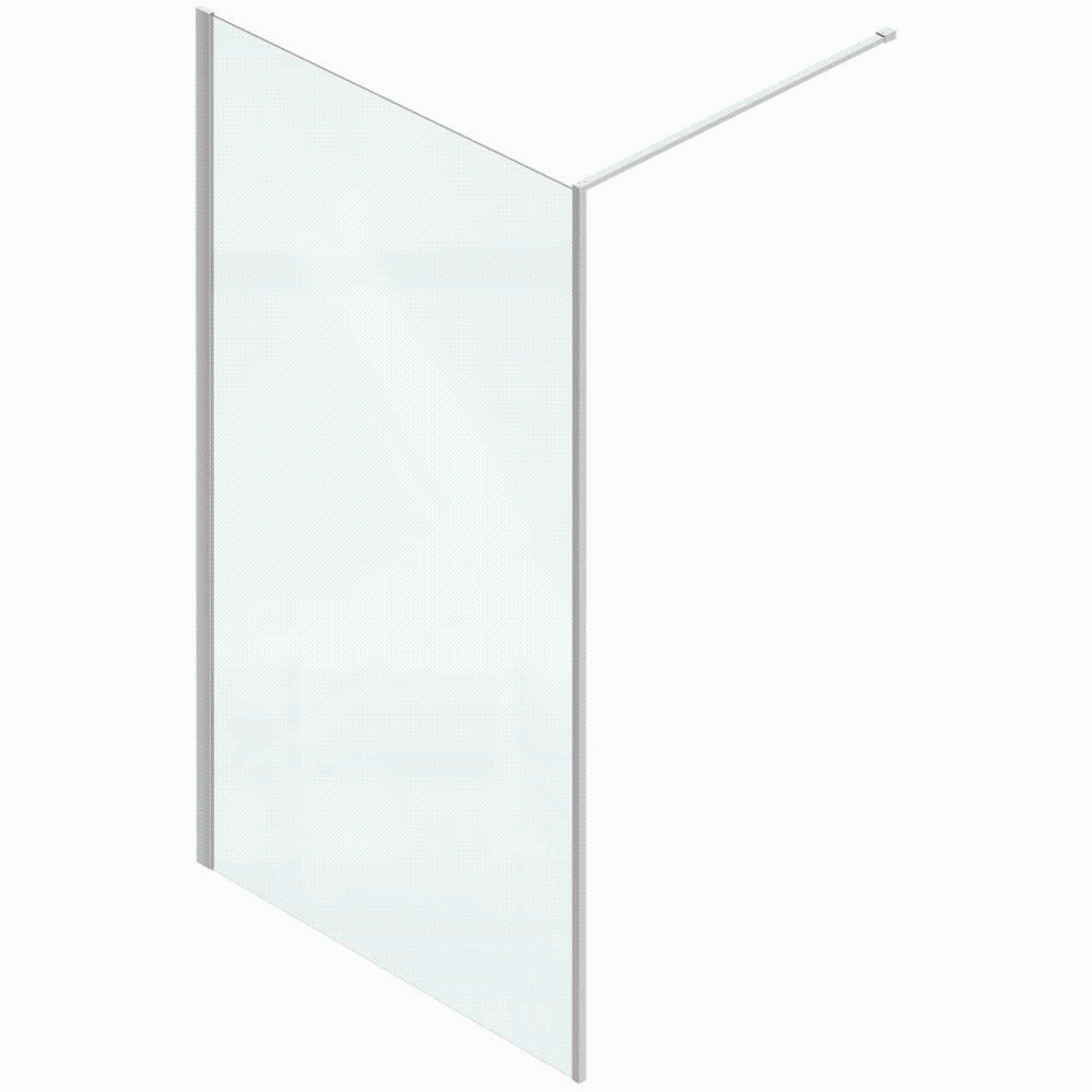 Paroi douche latérale JACOB DELAFON Serenity, 80 cm