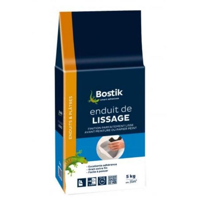 Enduit de lissage en poudre sac de 2,5kg - BOSTIK - 30604301