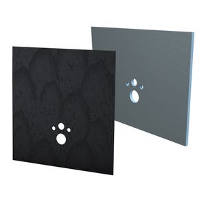 Kit habillage+finition Bâti-support Wedi I-Board carbon noir