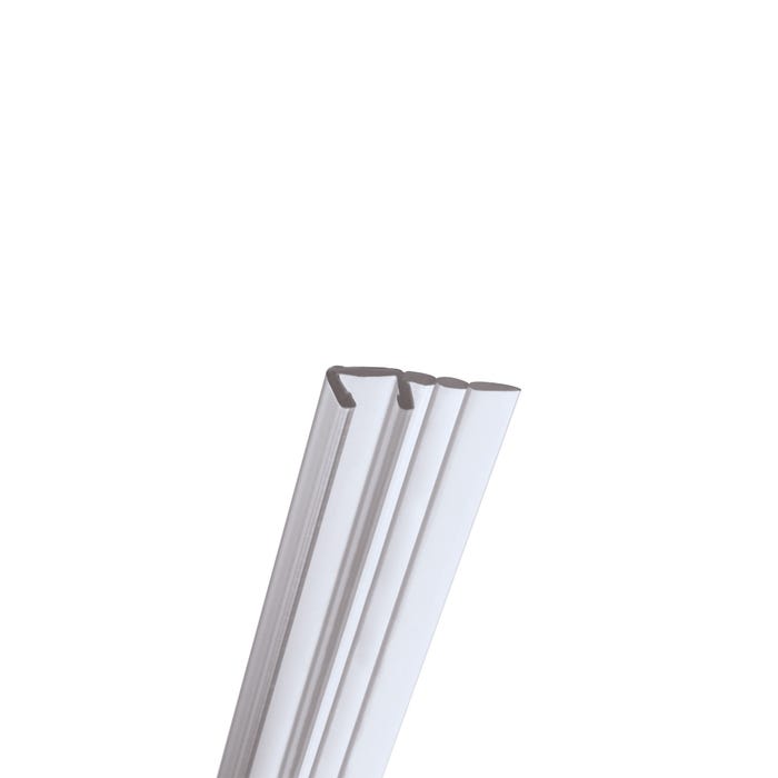 Schulte Joint d'étanchéité de douche intervolet Universel, 200 cm recoupable, pour élement fixe et coulissant 6 - 8 mm, E100057-3-99