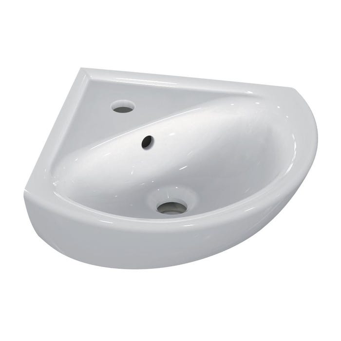 Ideal Standard - Lave-mains d'angle Ulysse 34 x 34 x 44 cm Blanc - E899701 Ideal standard