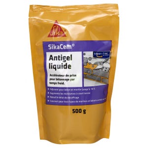 Antigel Liquide Accélérateur Pour Bétons Et Mortiers Sikacem Antigel Liquide