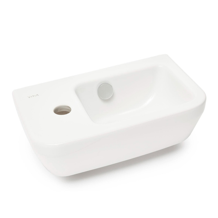Vitra Intégra Lave-mains 37x22 cm, trou pour robinet à gauche, blanc (7090-003-0028)