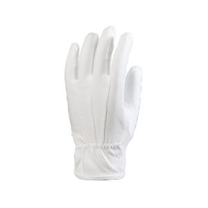 Lot de 12 gants coton coupe ville, mini picots blancs - Coverguard - Taille XL-10