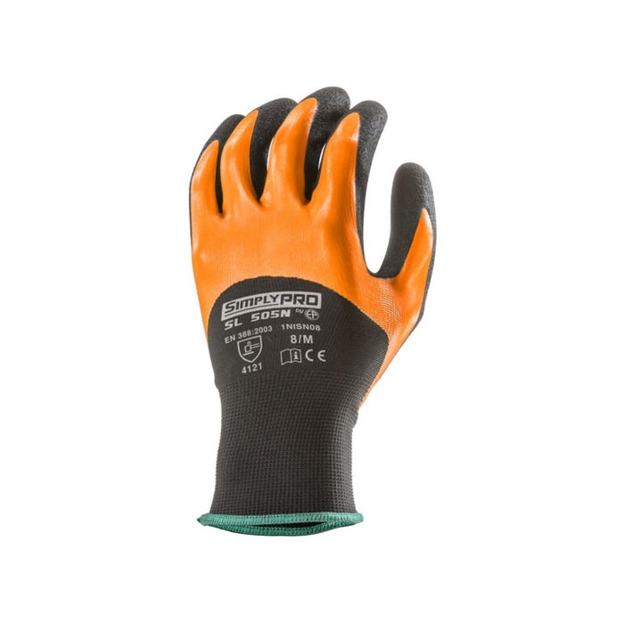 Gants SIMPLY PRO SL505N end. nitrile paume+3/4 dos - Coverguard - Taille 2XL-11