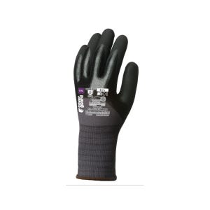 Gants EUROGRIP 15N505 15G dble end. nit paume+3/4 dos - COVERGUARD - Taille XS-6