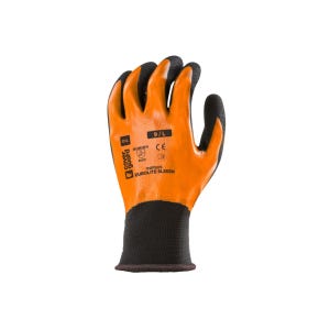 Lot de 10 paires de gants SIMPLY PRO SL555N end. nitrile paume+3/4 dos - Coverguard - Taille XL-10