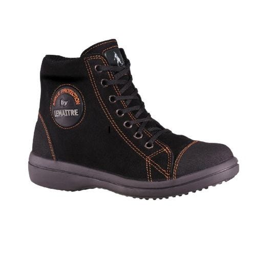 Chaussures de sécurité femme hautes VITAMINE S3 SRC noir P37 - LEMAITRE SECURITE - VIHNS30NR-37